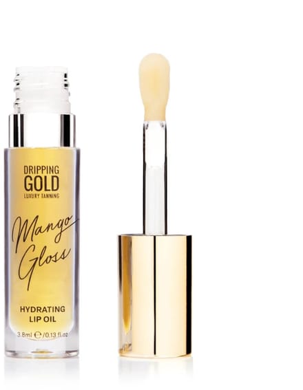 Dripping Gold | Hydrating Lip Oil Mango Gloss - Vegan