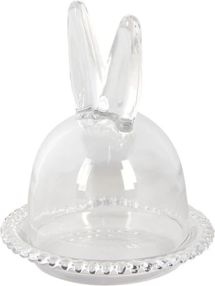 Clayre & Eef Stolp Konijn Ø 14x16 cm Glas