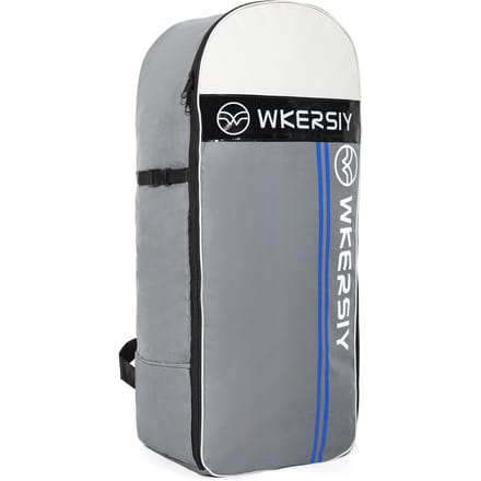 Reisrugzak voor opblaasbare SUP Stand Up Paddleboard met opbergtas, schoudertas grijs