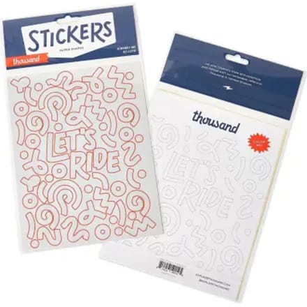 Kinderhelmstickers Thousand