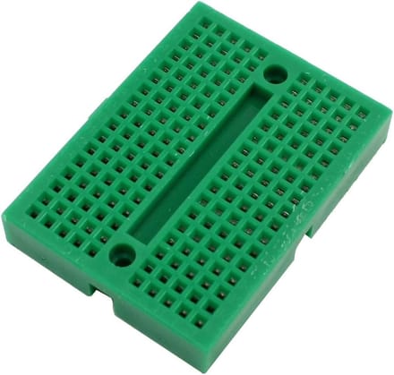 Circuit Test Board - Broodplankje - Elektronica Experimenteren - Herbruikbaar Ontwerp - 170 Stippen - Groen