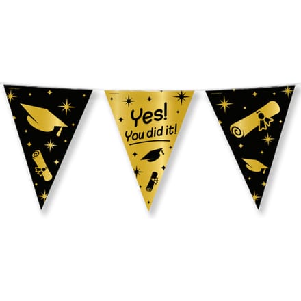 Paperdreams - Vlaggenlijn Classy Party - Yes you did it (10 meter)