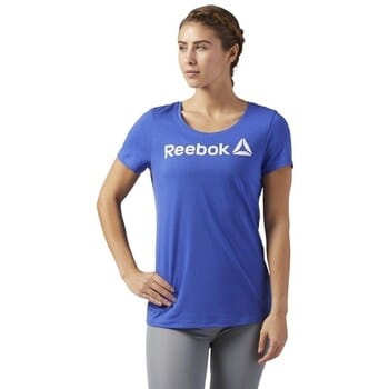 T-shirt Korte Mouw Reebok Sport Scoop Neck