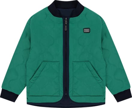 Stains and Stories boys reversible jacket Jongens Jas - deep sea - Maat 98