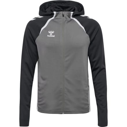 Dames joggingjack met capuchon en rits Hummel Lead 2.0