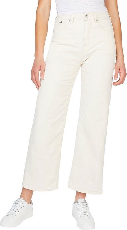 Pepe Jeans Pl204162wi5-000 Lexa Sky Hoogzittende Jeans Wit 28 / 28 Vrouw