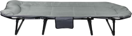 Opvouwbaar Veldbed - Reisbed Gestoffeerd - Extra Slaapplaats - Hoge Belasting - 190x65x31cm