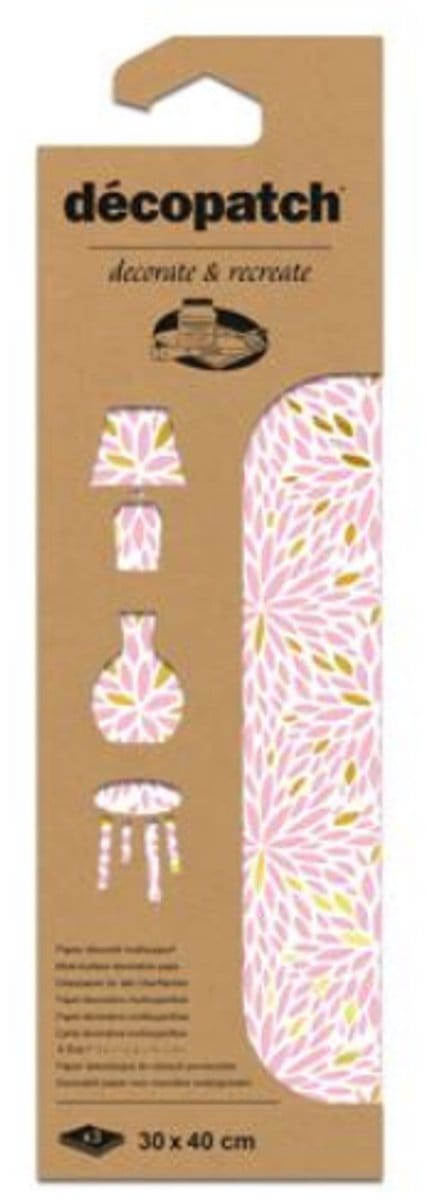 Decopatch Papier Set Zoete Inval Hotfoil | 3 vellen