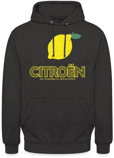 Citroën Frans Woordspeling Hoodie Unisex