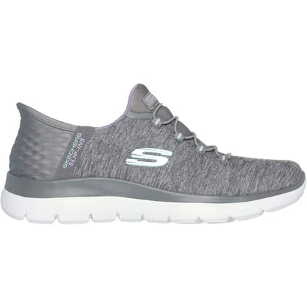 Skechers dames instapsneaker Dazzling Haze grijs