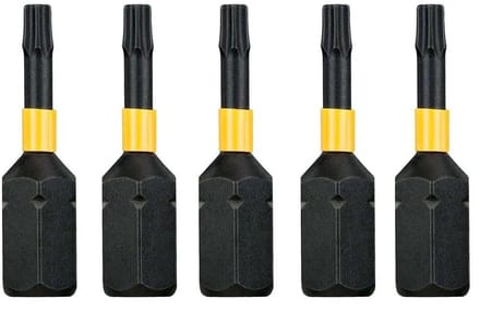 DeWALT EXTREME FlexTorq - Torx Bithouder - T10 - 25mm - 5 Stuks
