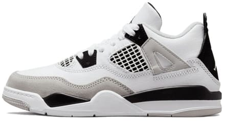 Air Jordan 4 Retro Military Black (PS) - Maat 29.5