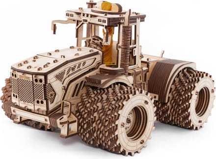 Eco-wood-art 3d Puzzel Cm Tractor K-7m 35 X 22 Cm Hout 596 Stuks