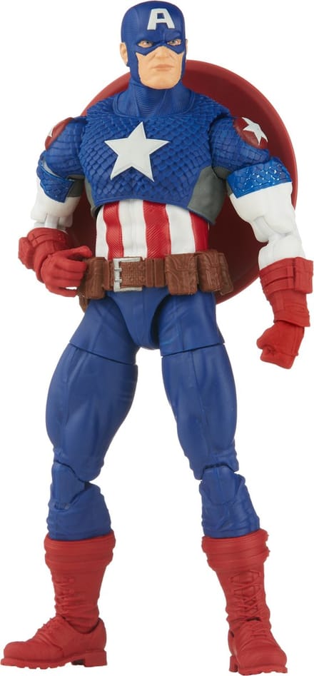 Hasbro Marvel Actiefiguur Ultimate Captain America 15 cm Marvel Legends Puff Adder BAF Multicolours
