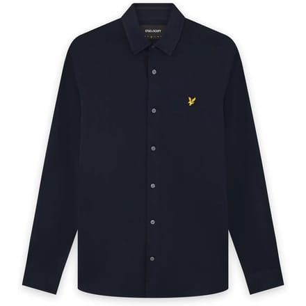 Shirt met lange mouwen Lyle & Scott Pique