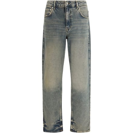 Represent Blauw Katoenen Rechte Spijkerbroeken