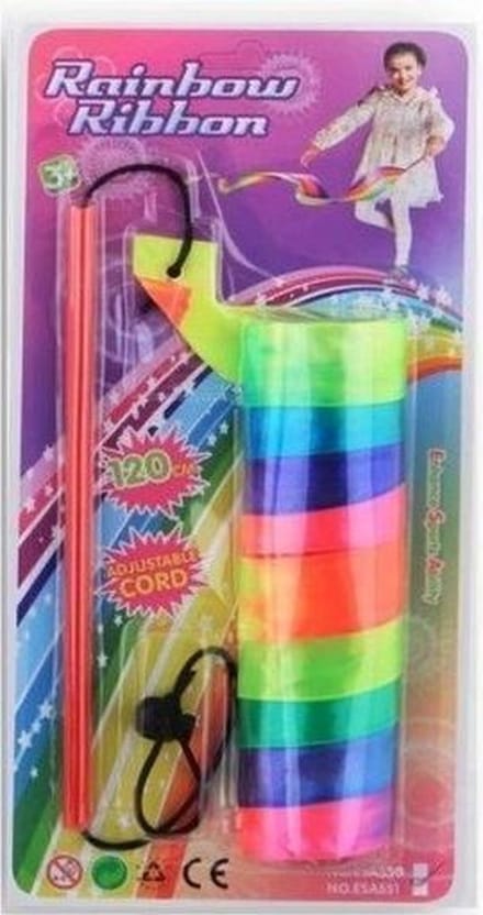 Danslint regenboog 120 cm
