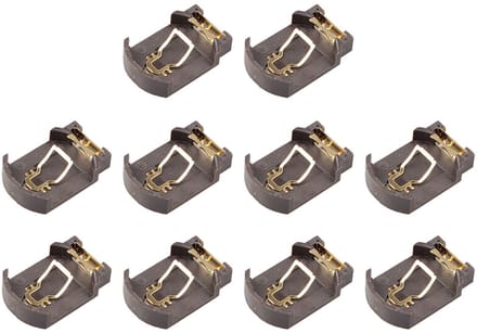 Dailygoods - 10 Stuks CR2032 CR2025 Knoopcel Batterijhouder