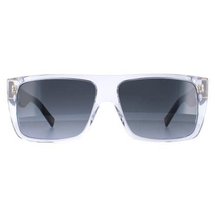 Marc Jacobs 096/S MNG/9O kristal zwarte donkergrijze zonnebril met kleurverloop