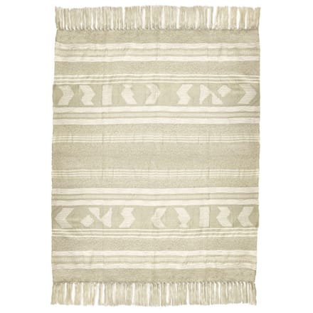 Plaids, deken Malagoon Craft offwhite throw (NEW)
