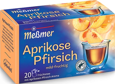 Messmer Abrikoos Perzik 2.75gr - 10x 20 stuks