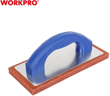WORKPRO WP323015 – Schuurbord 240 × 100 mm – Fijn Rubber – Ergonomisch Handvat