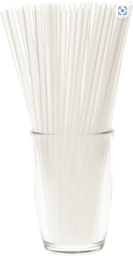 Herbruikbare rietjes - 150x stuks - Transparant - Kunststof - 22 cm