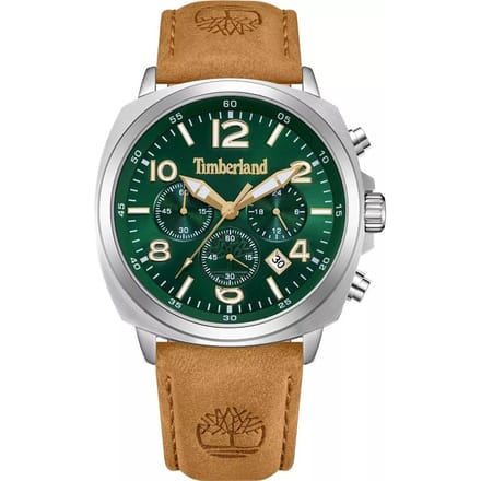 Timberland TDWGC0068504 - Horloge - Leer - Pastelbruin - 44 mm