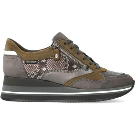 Mephisto Olimpia - dames sneaker - Grijs - maat 41 (EU) 7.5 (UK)