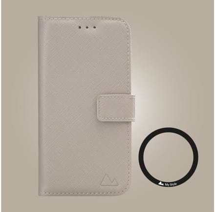 My Style Universal MagSafe Compatible Wallet - Warm Grey 6.7 (Without Case)