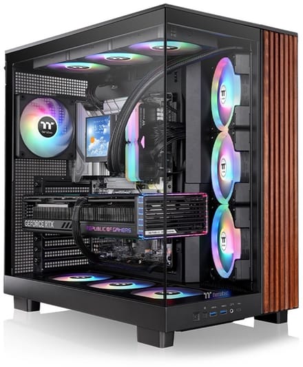 Thermaltake View 380 XL WS ARGB - Case - Tower - Zwart