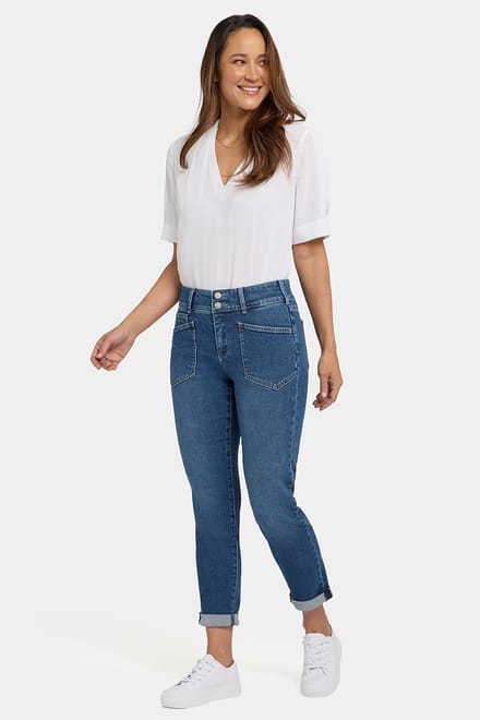 Margot Girlfriend Jeans | Meer Notre-Dame