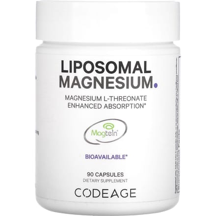 Magnésium L-Thréonate Liposomal, 90 Gélules Végétales