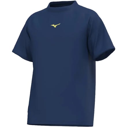 Mizuno Athletic T-shirt Met Korte Mouwen Blauw L Man