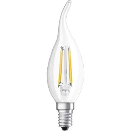 Osram Ledfilamentlamp Kaars Retro - D3,5cm - Warm Wit - E14 - 4w