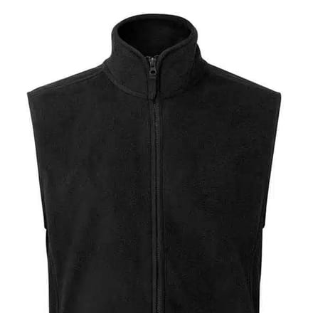 Premier Heren Artisan Fleece Gilet (Zwart)