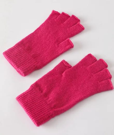 Jumada's - Roze Vingerloze Handschoenen - Winter - One Size - Stijlvol