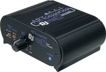 ART DJ Pre II audio versterker 2.0 kanalen Thuis Zwart