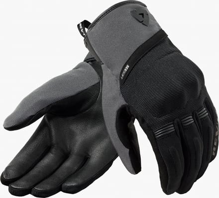 REV’IT! Mosca 2 H2O Zwart Grijs Handschoenen - Maat S - Handschoen