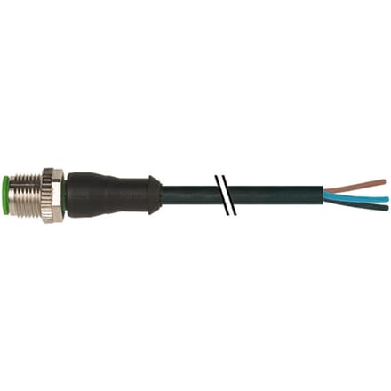 Murrelektronik M12 Mannelijke Sensor Kabel 5x0.34 5M PUR - 7000-12041-6350500
