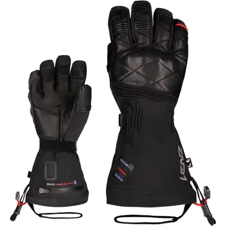 Motorhandschoenen met verwarmde vingertoppen voor scooter Lenz 1.0