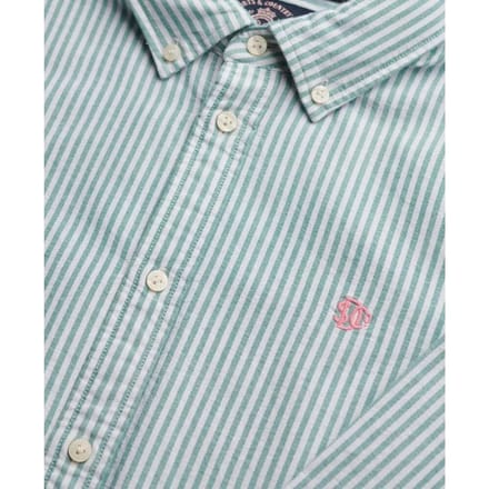 Superdry - Slim Oxford Button Down Overhemd - Dames - Shirts
