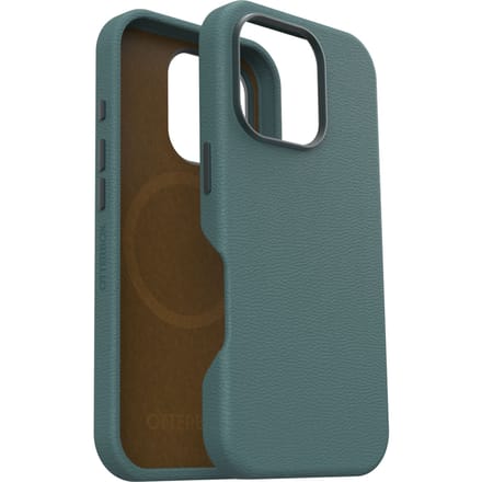 OtterBox Symmetry Cactus Leather Apple iPhone 16 Pro Juniper Sprig - green