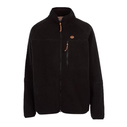 Trespass Dames/Dames Quake Leren Biezen Fleece Jas (Zwart)