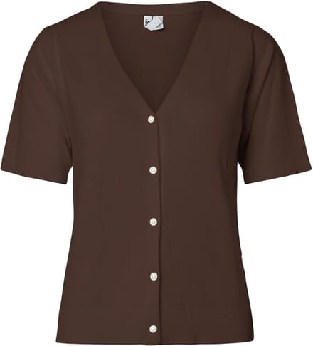 Pieces gebreid vest PCNORA V-HALS