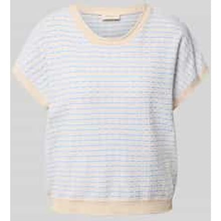 Gebreid shirt met ronde hals, model 'DODO'