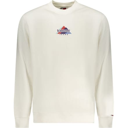 Tommy Hilfiger Witte Katoenen Heren Sweater