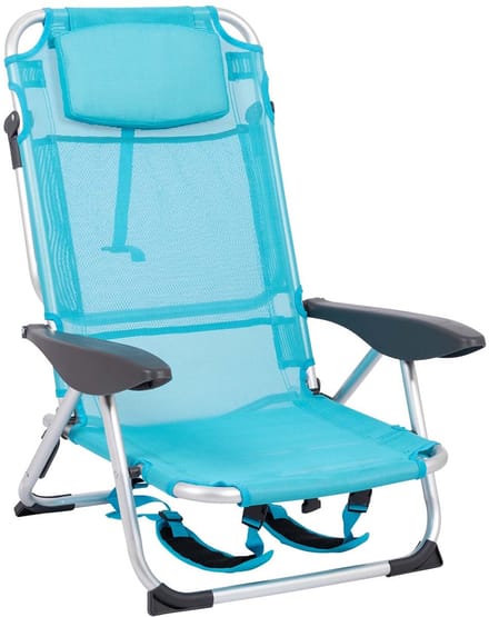 Bo-Camp - Strandstoel - Amalfi - Blauw