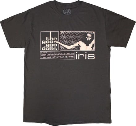 Goo Goo Dolls - Iris Heren T-shirt - S - Grijs