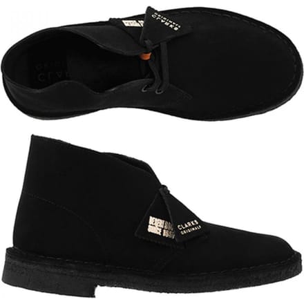 Clarks - Desert Boot suede black
